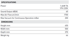 Cattani Turbo SMART B Cube with ISO 18 Hydrocyclone | Up to 4 chairs