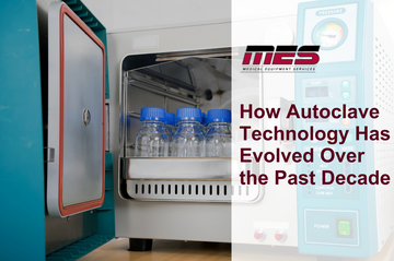 Modern autoclave machine in a medical setting highlighting technological advancements in sterilisation.