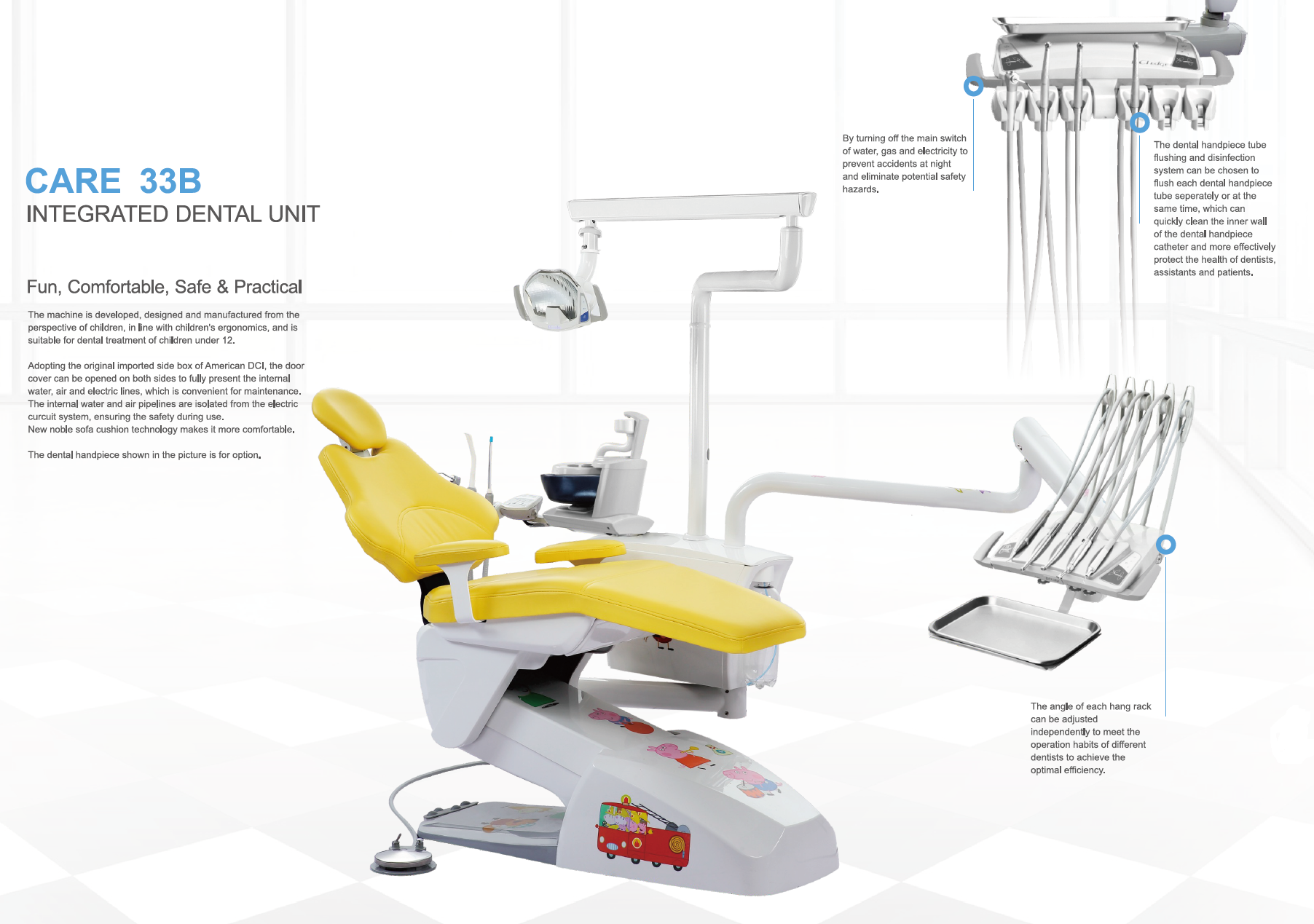Runyes Care33B Dental Chair for Children - MES