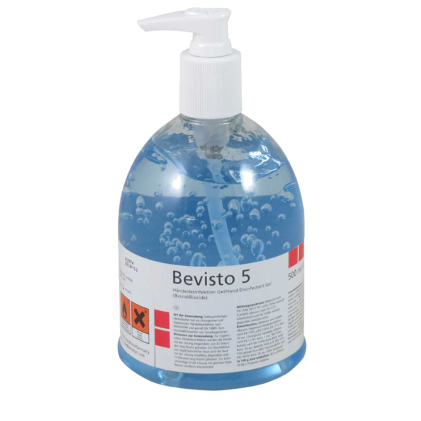 Hand Disinfectant Gel – Bevisto5 500ml - MES