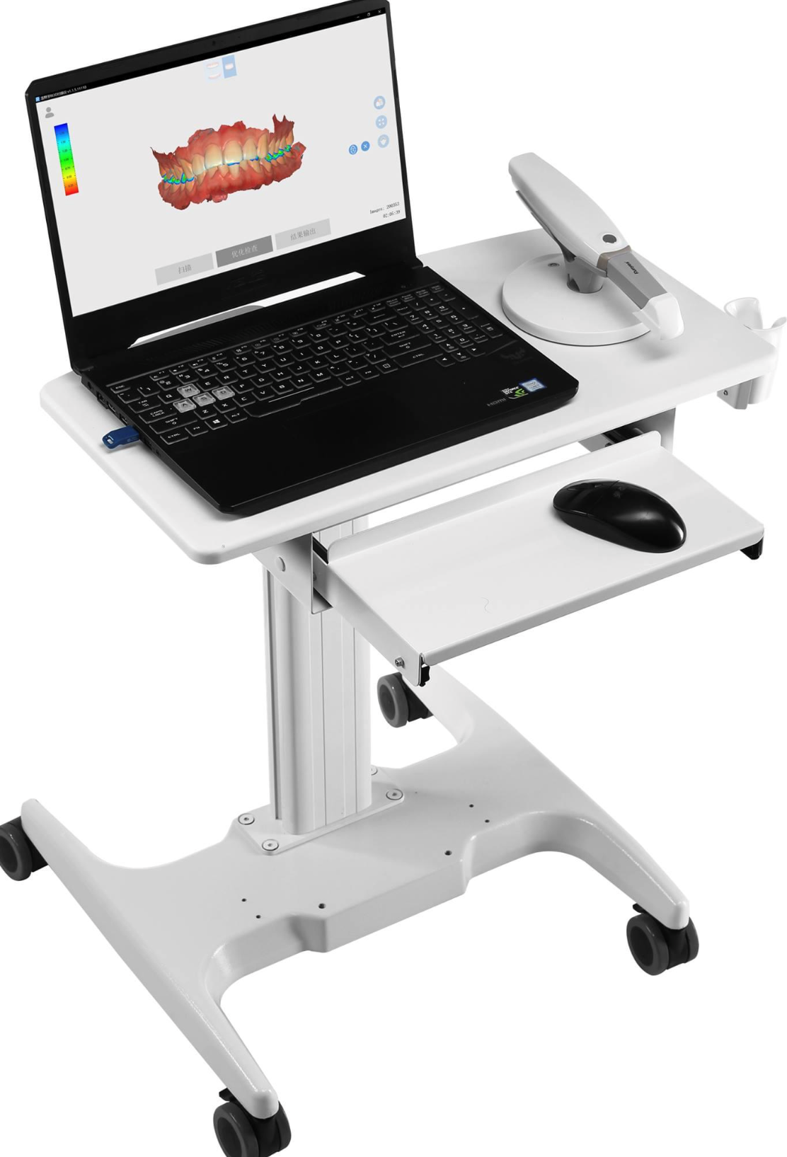 Trolley for 3DS scanner - MES